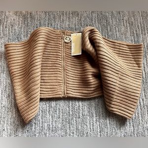 Michael Kors scarf with zipper